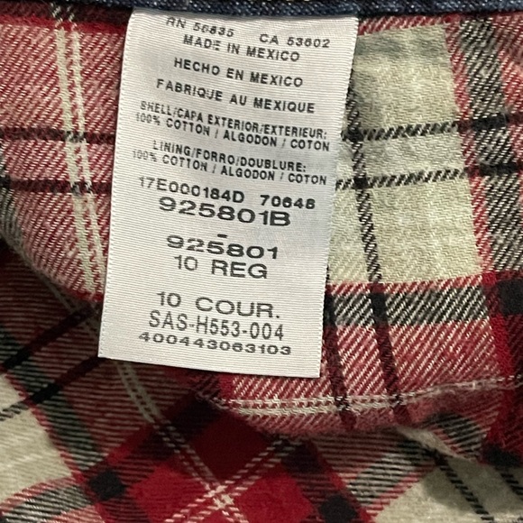 Cabelas Women’s Jeans Flannel Lined Jeans GUC - Picture 9 of 9